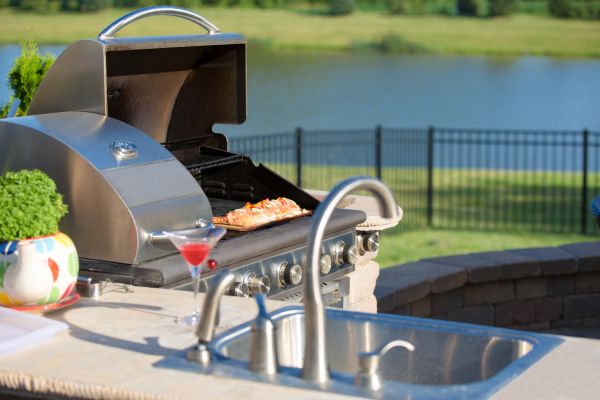 Cost of Outdoor Kitchen Plumbing in Charleston